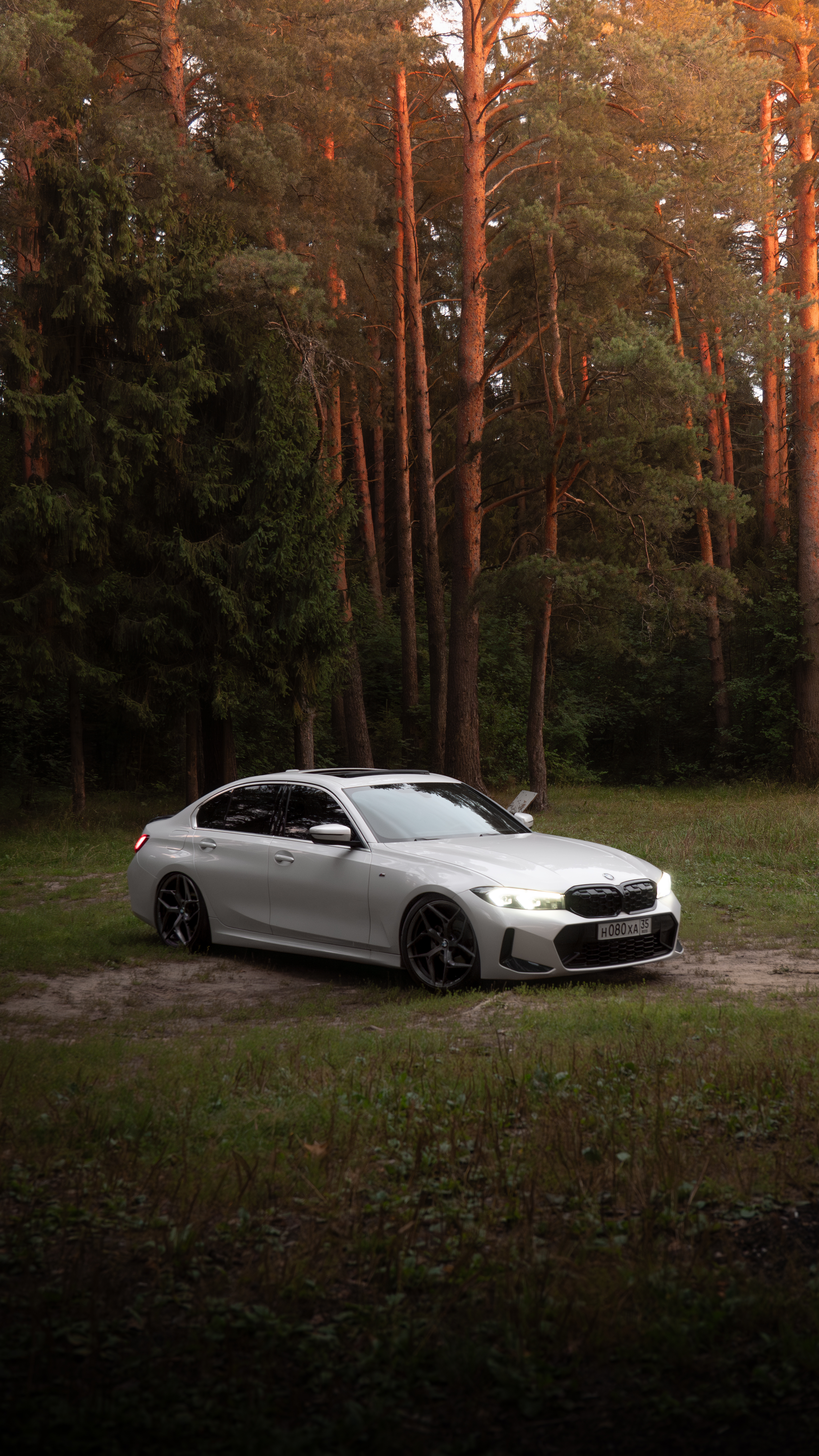 BMW 320i G20 LCI съемка Вологда