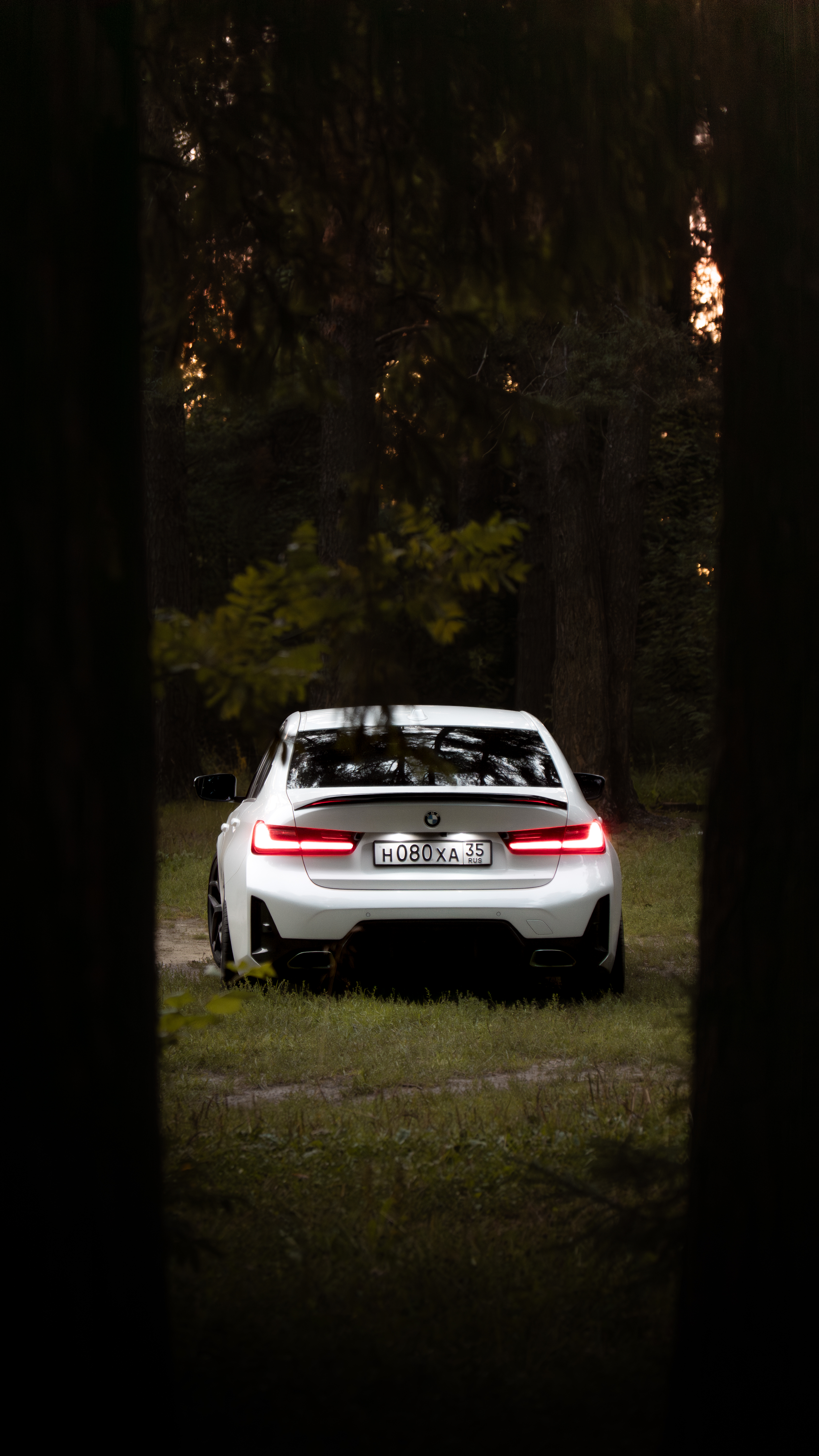 BMW G20 ночь